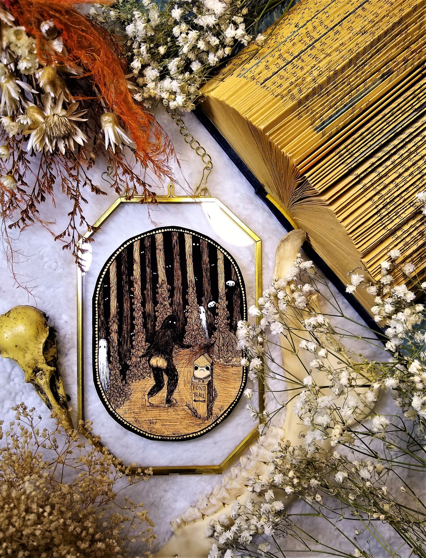 Sasquatch Booty Fine Art Print