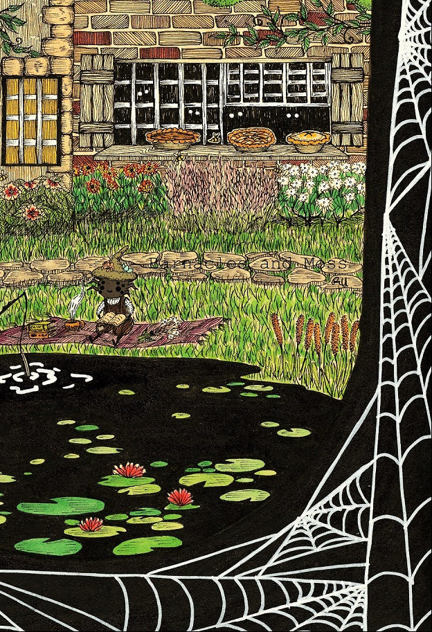Spider's Home Fine Art Print