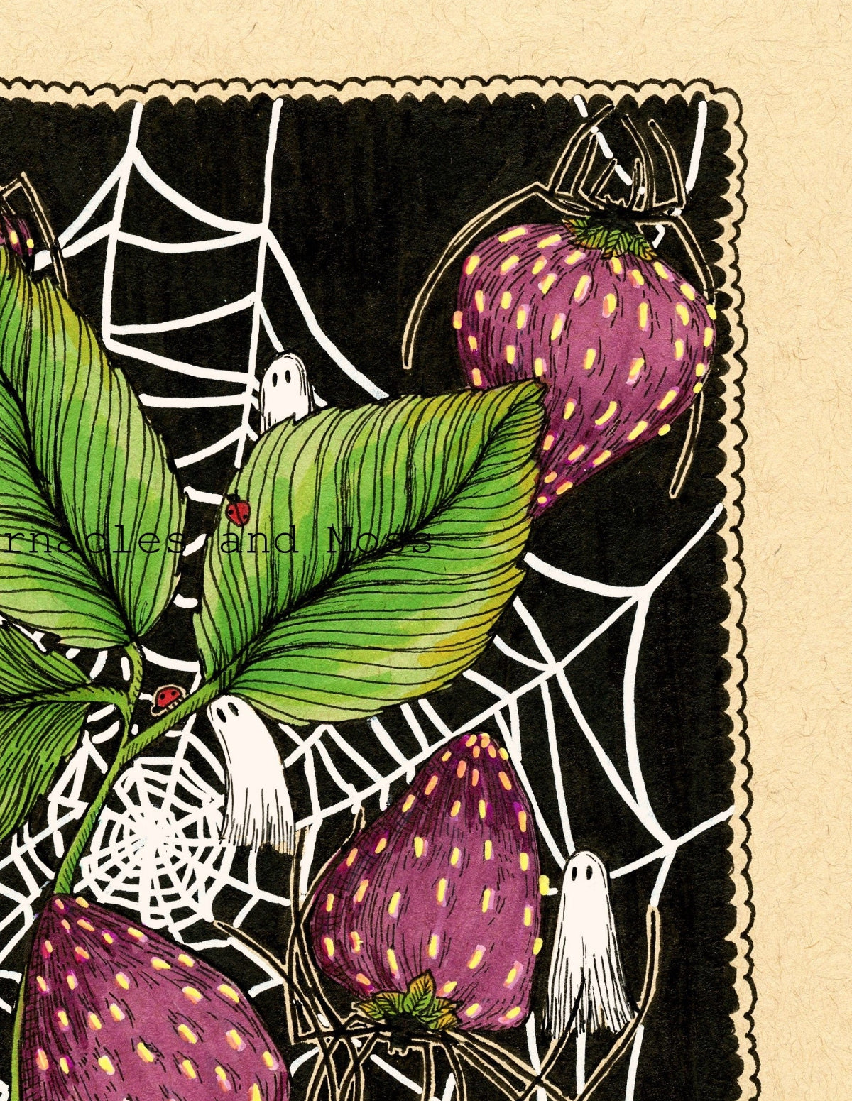 Strawberry Protectors Fine Art Print