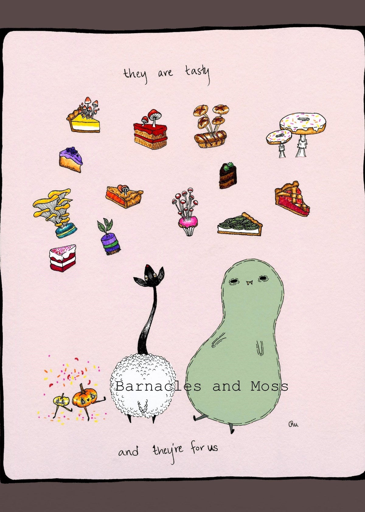 They Are Tasty Fine Art Print