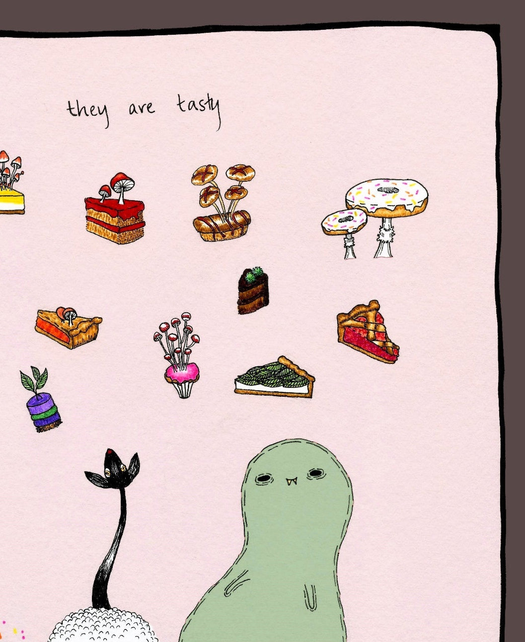 They Are Tasty Fine Art Print