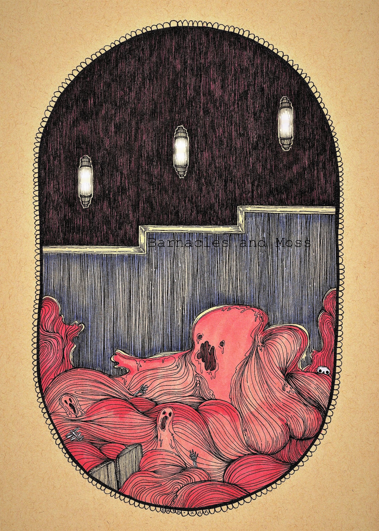 The Blob Booty Fine Art Print