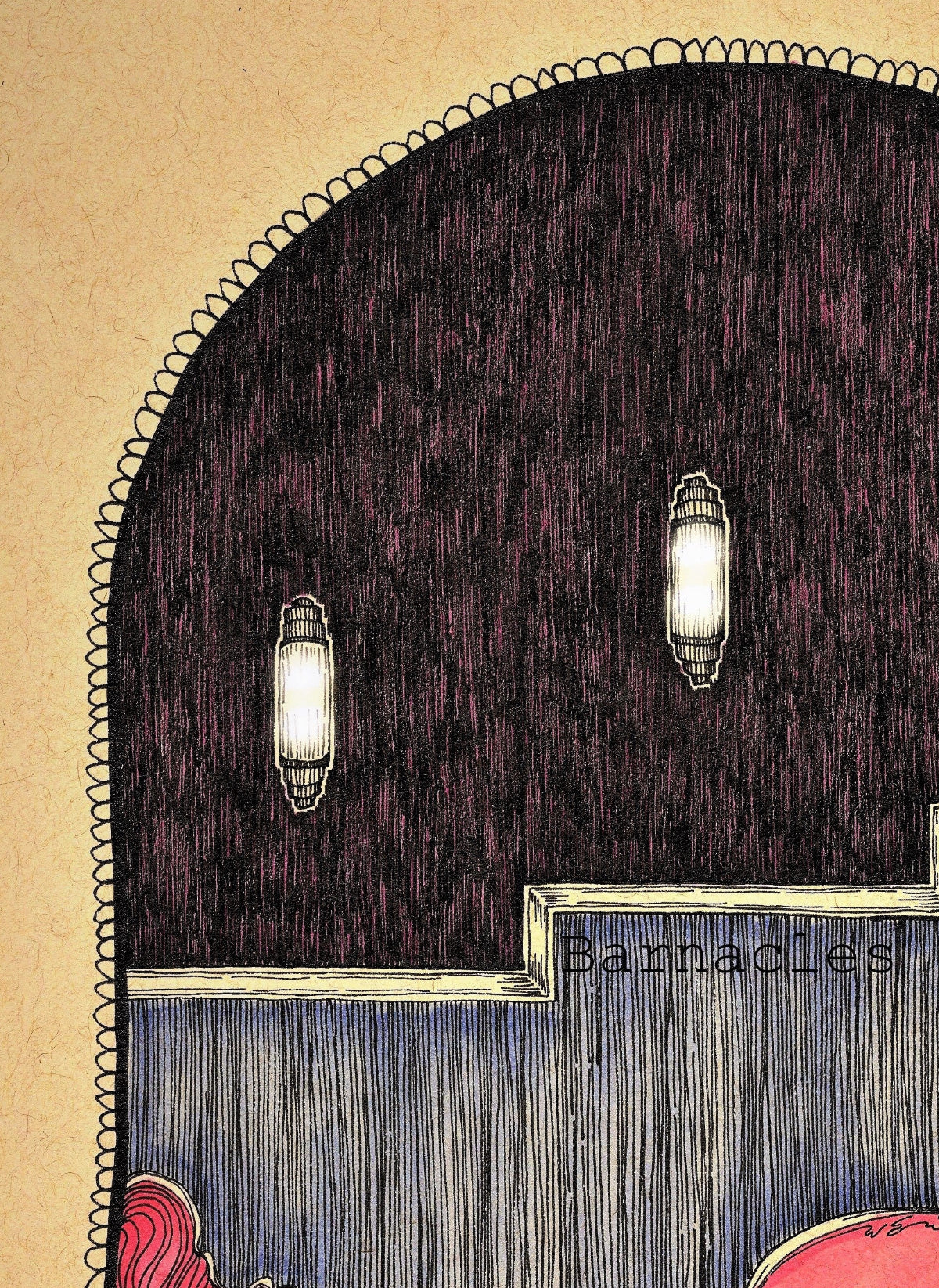 The Blob Booty Fine Art Print