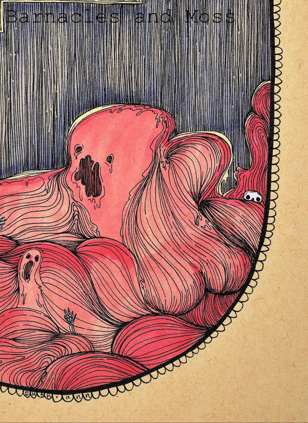 The Blob Booty Fine Art Print