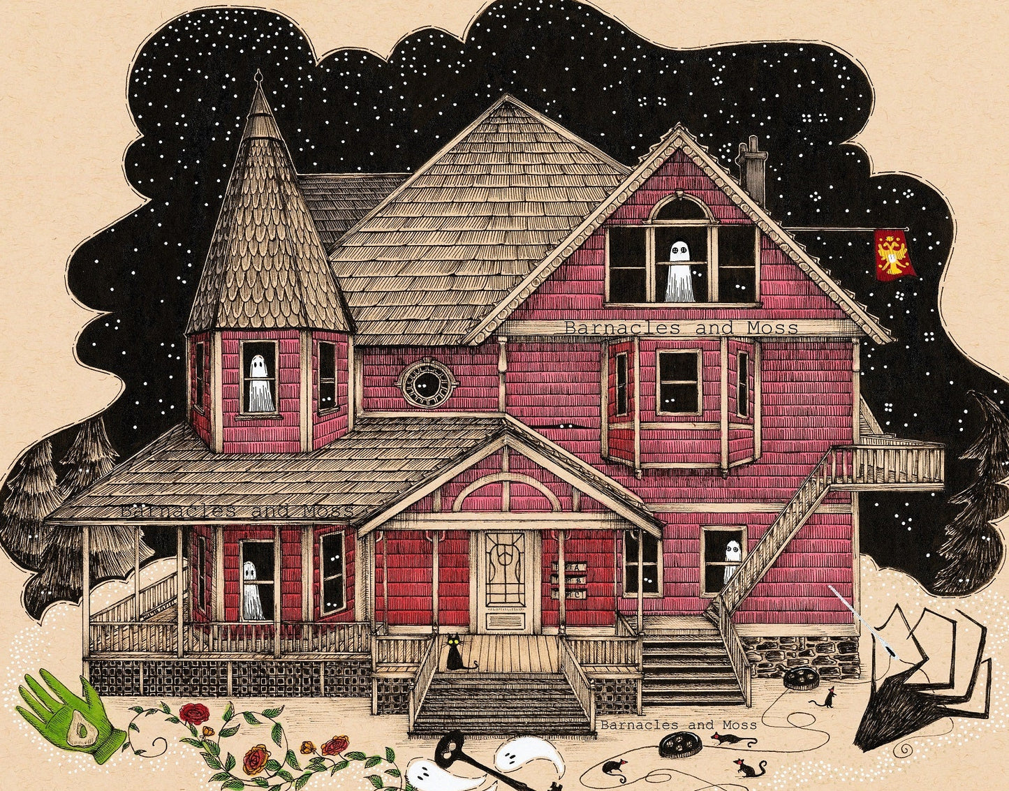 Pink Palace Fine Art Print