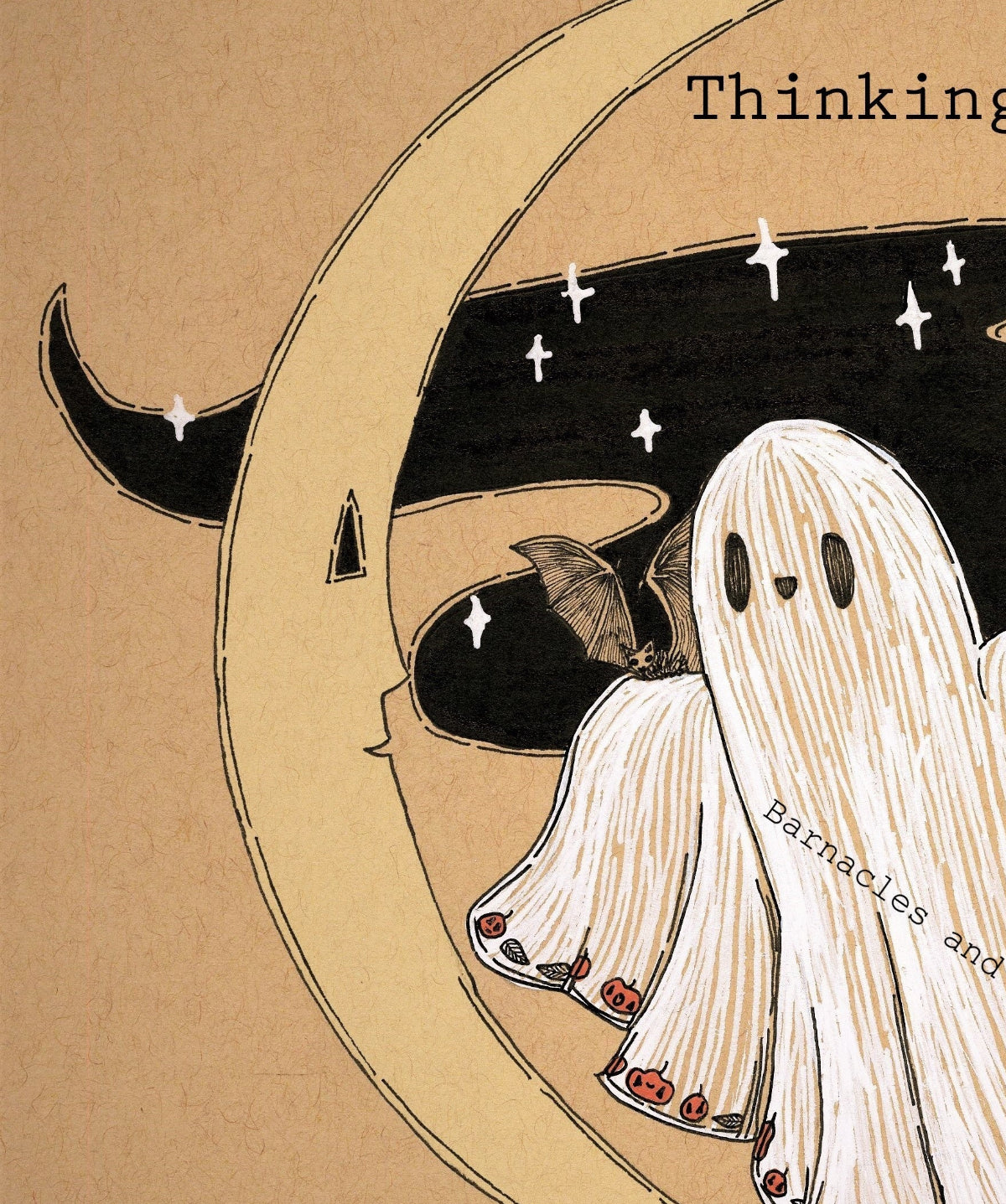 Thinking of Boo Fine Art Print