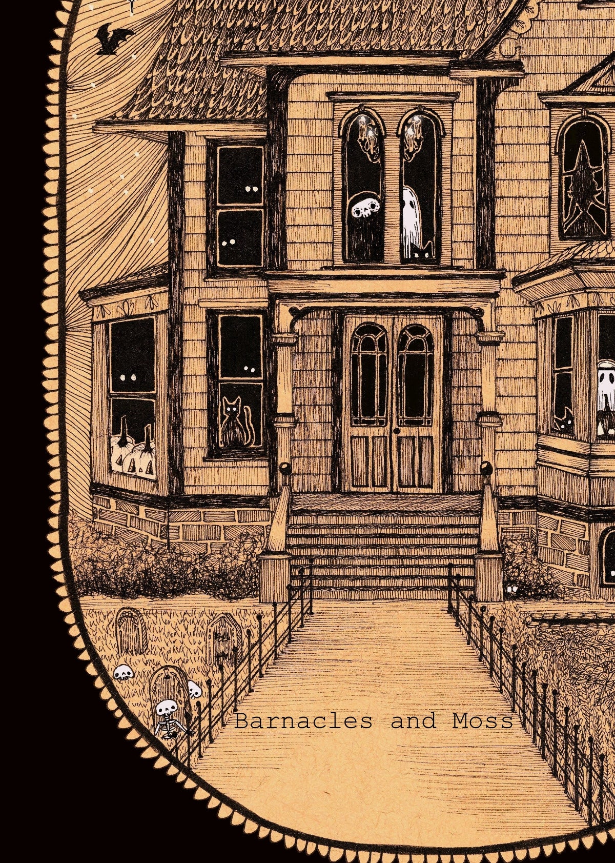 Haunted Victorian Fine Art Print
