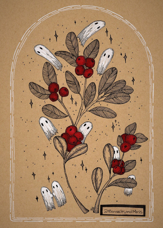 Haunted Cranberries Fine Art Print