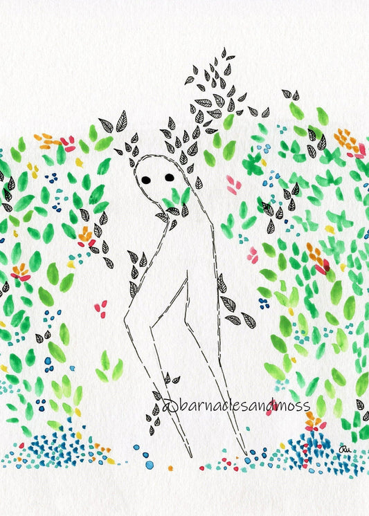 We Meet Again Man From Poland Fine Art Print