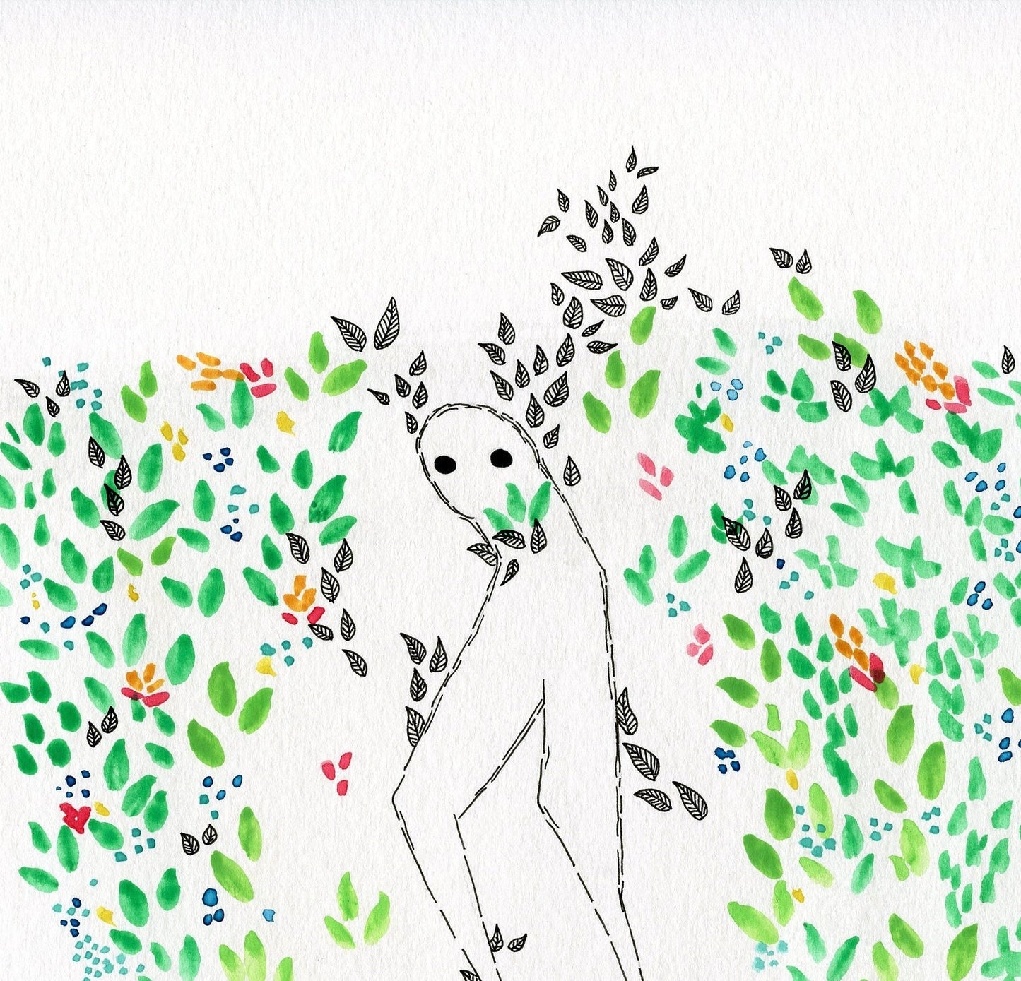 We Meet Again Man From Poland Fine Art Print