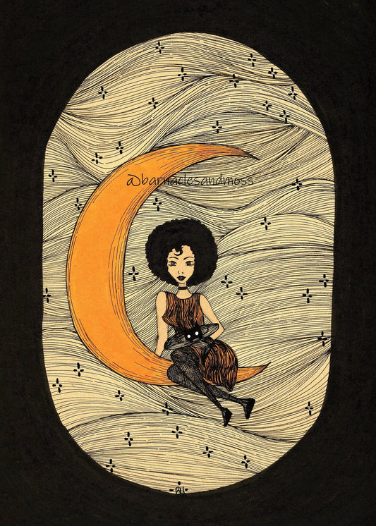 Vintage Witch Fine Art Print