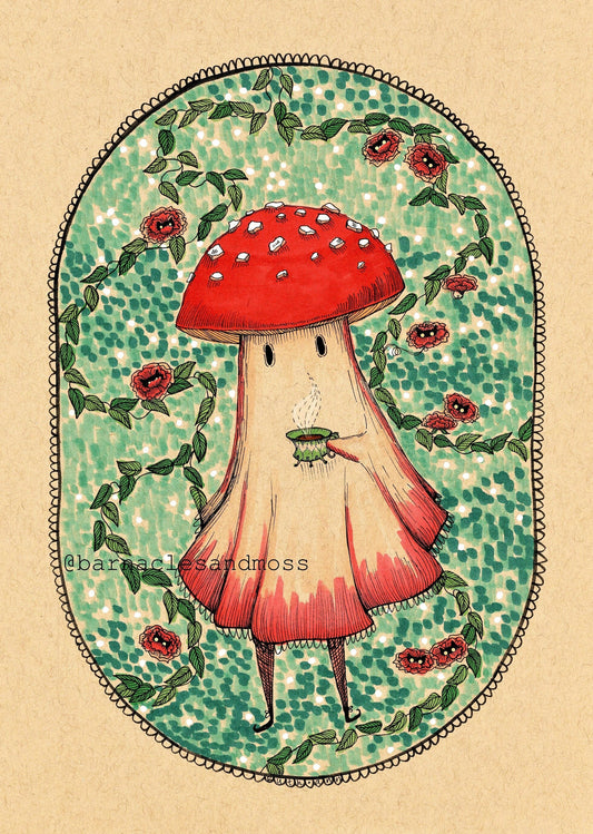 Tea For You, Coffee For Me Fine Art Print