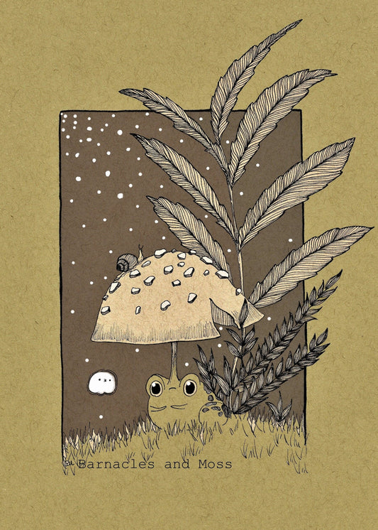 Toadstool Fine Art Print