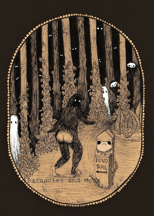 Sasquatch Booty Fine Art Print
