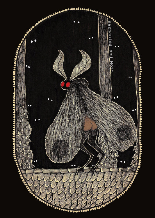 Mothman Booty Fine Art Print