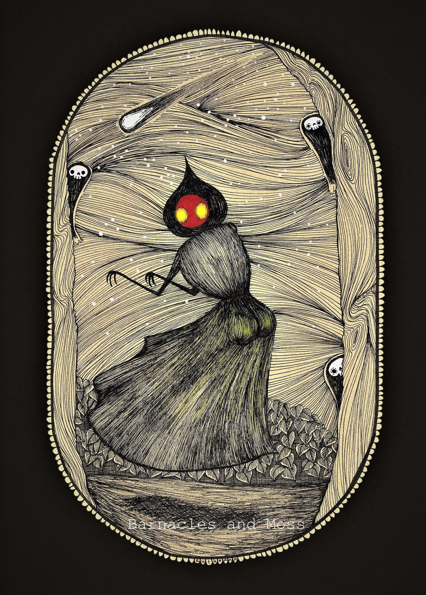 Flatwoods Monster Booty Fine Art Print