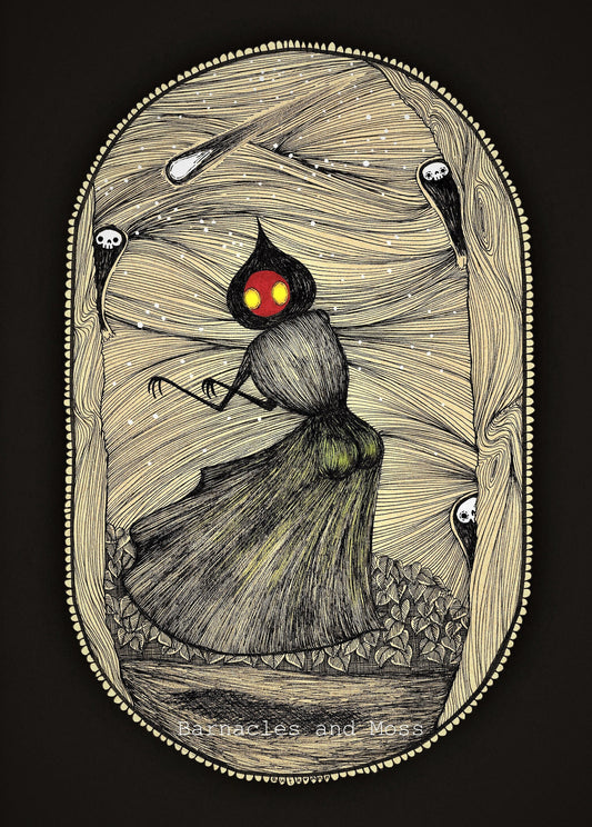 Flatwoods Monster Booty Fine Art Print