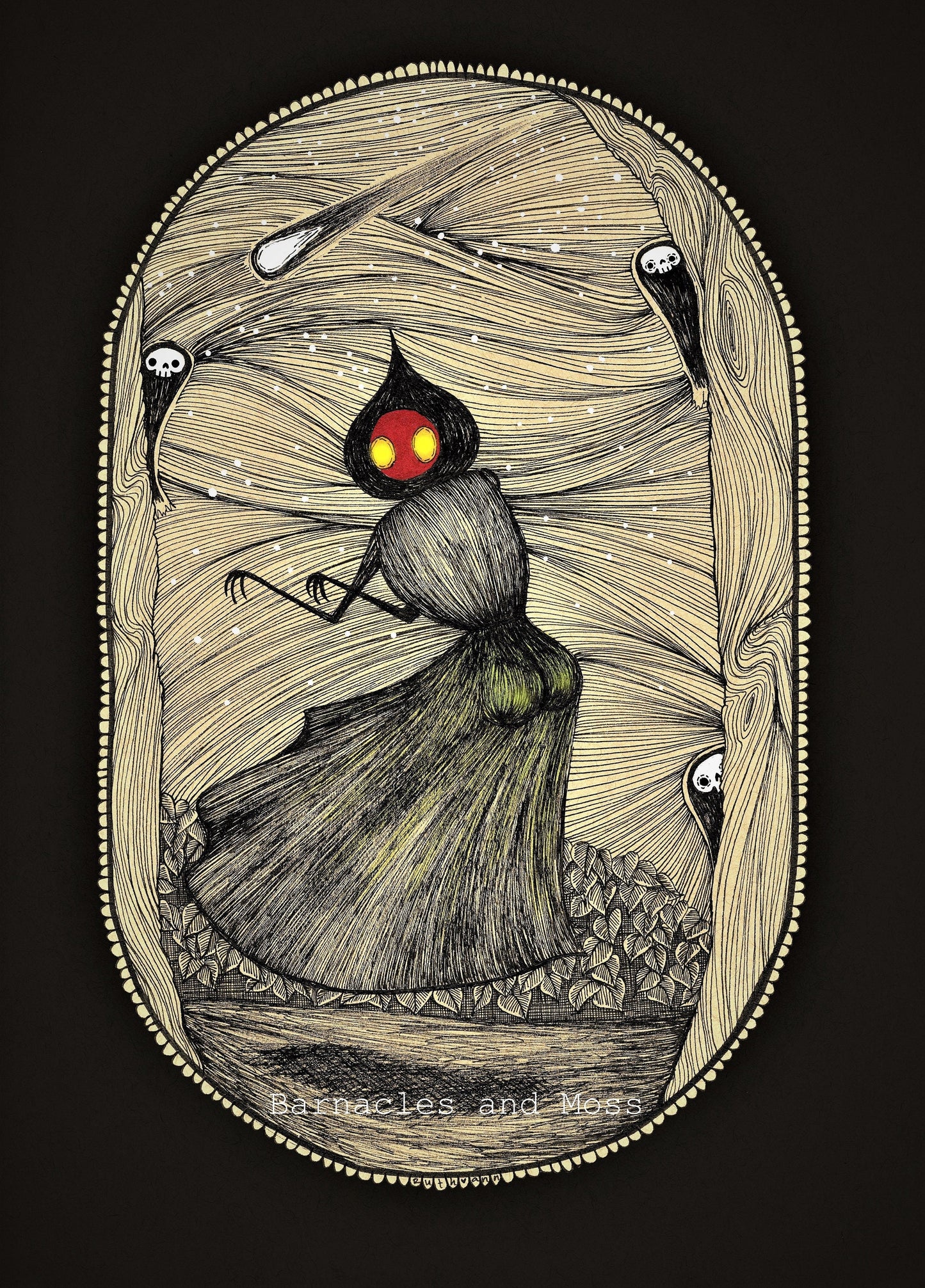 Flatwoods Monster Booty Fine Art Print