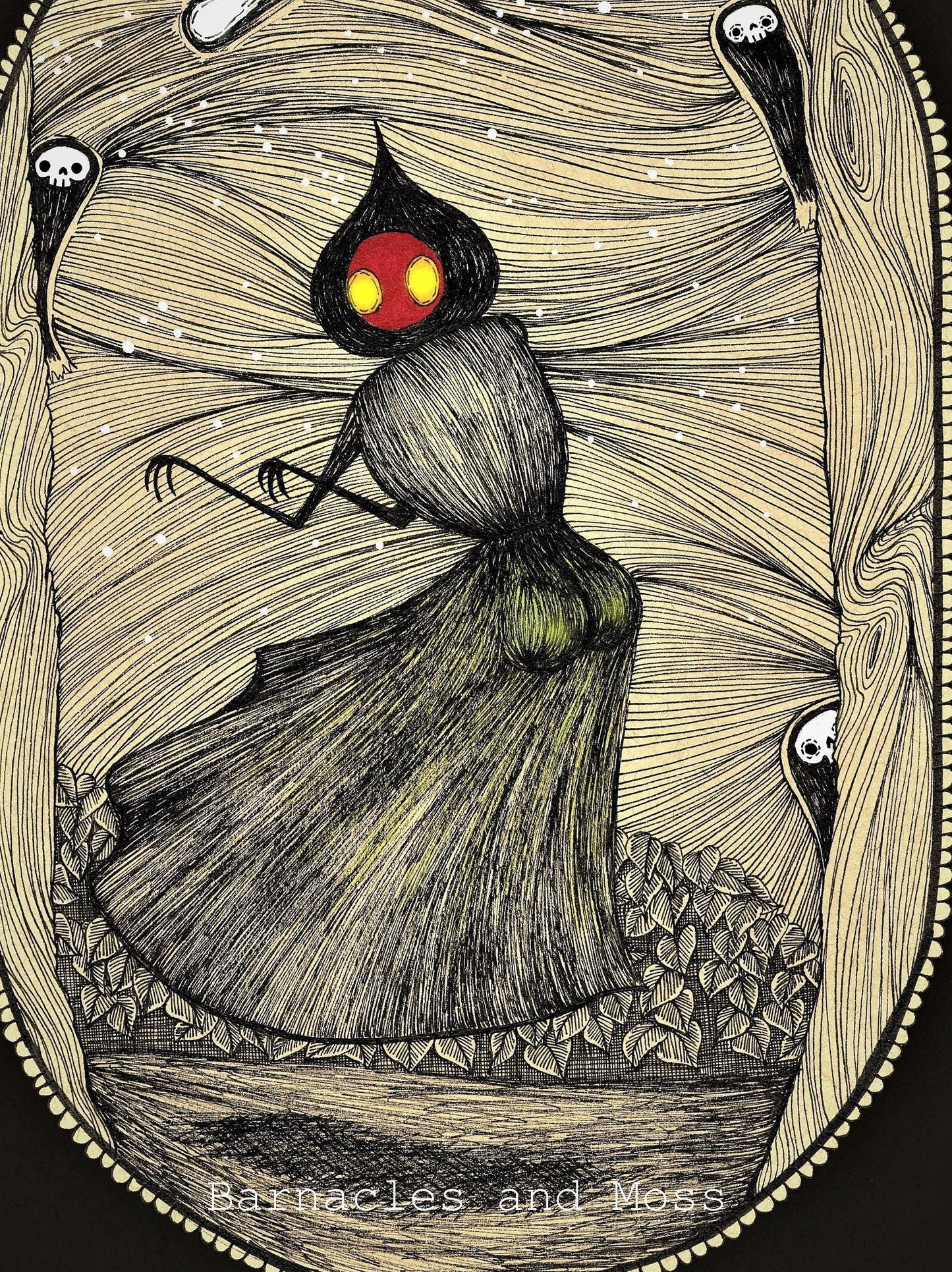 Flatwoods Monster Booty Fine Art Print