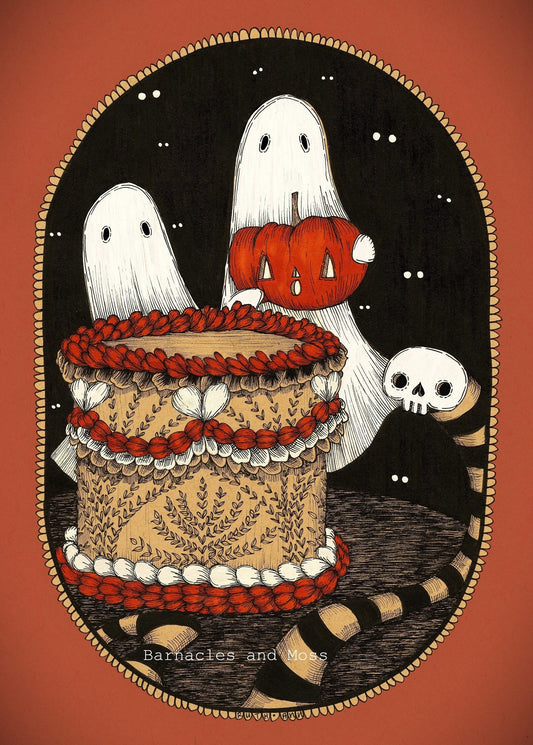 Halloween Cake Fine Art Print