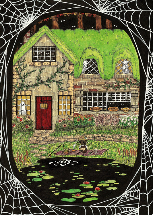 Spider's Home Fine Art Print