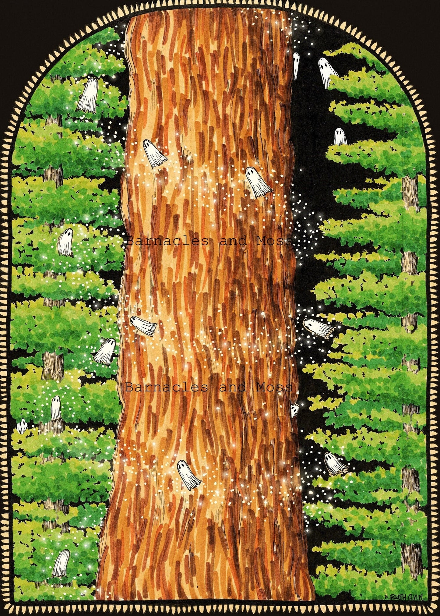 The Redwood Fine Art Print