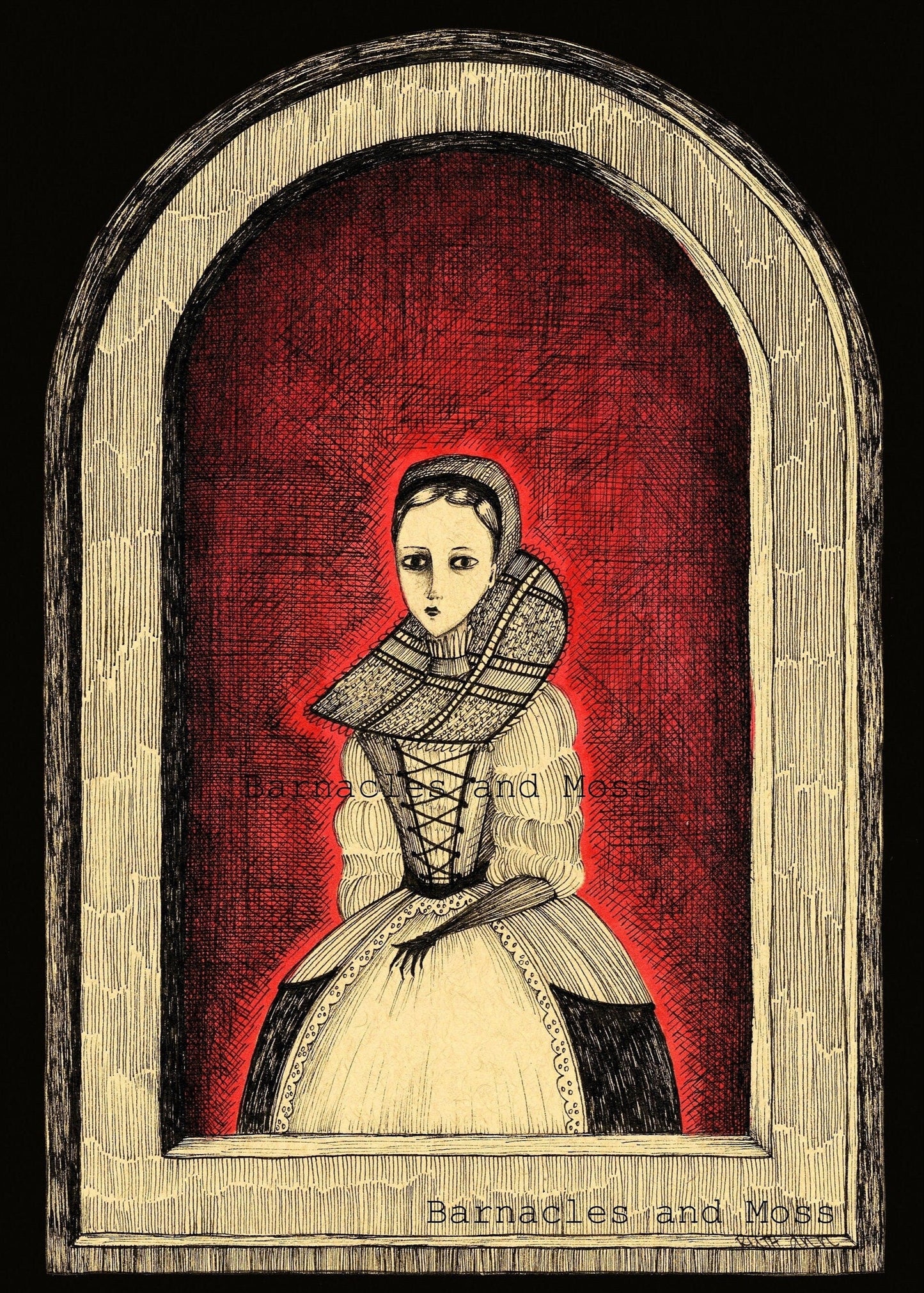 Elizabeth Báthory Fine Art Print