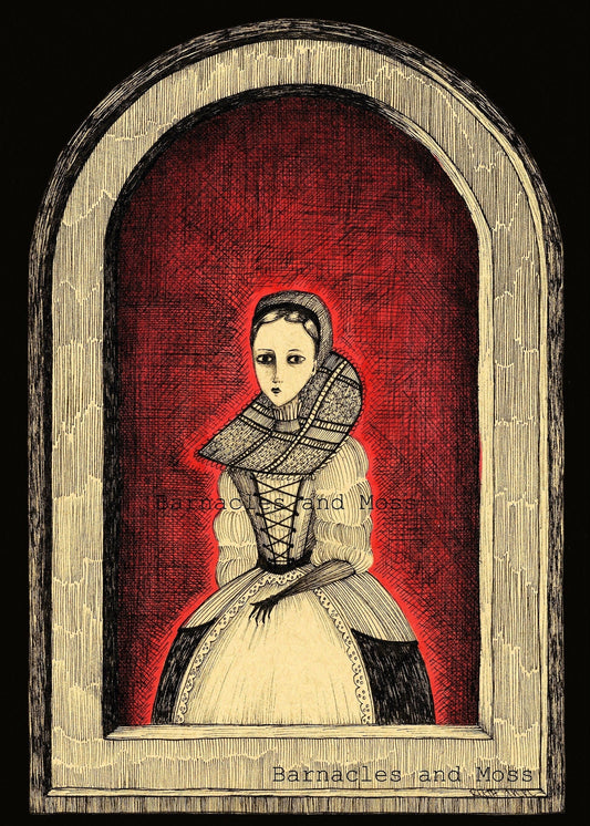 Elizabeth Báthory Fine Art Print