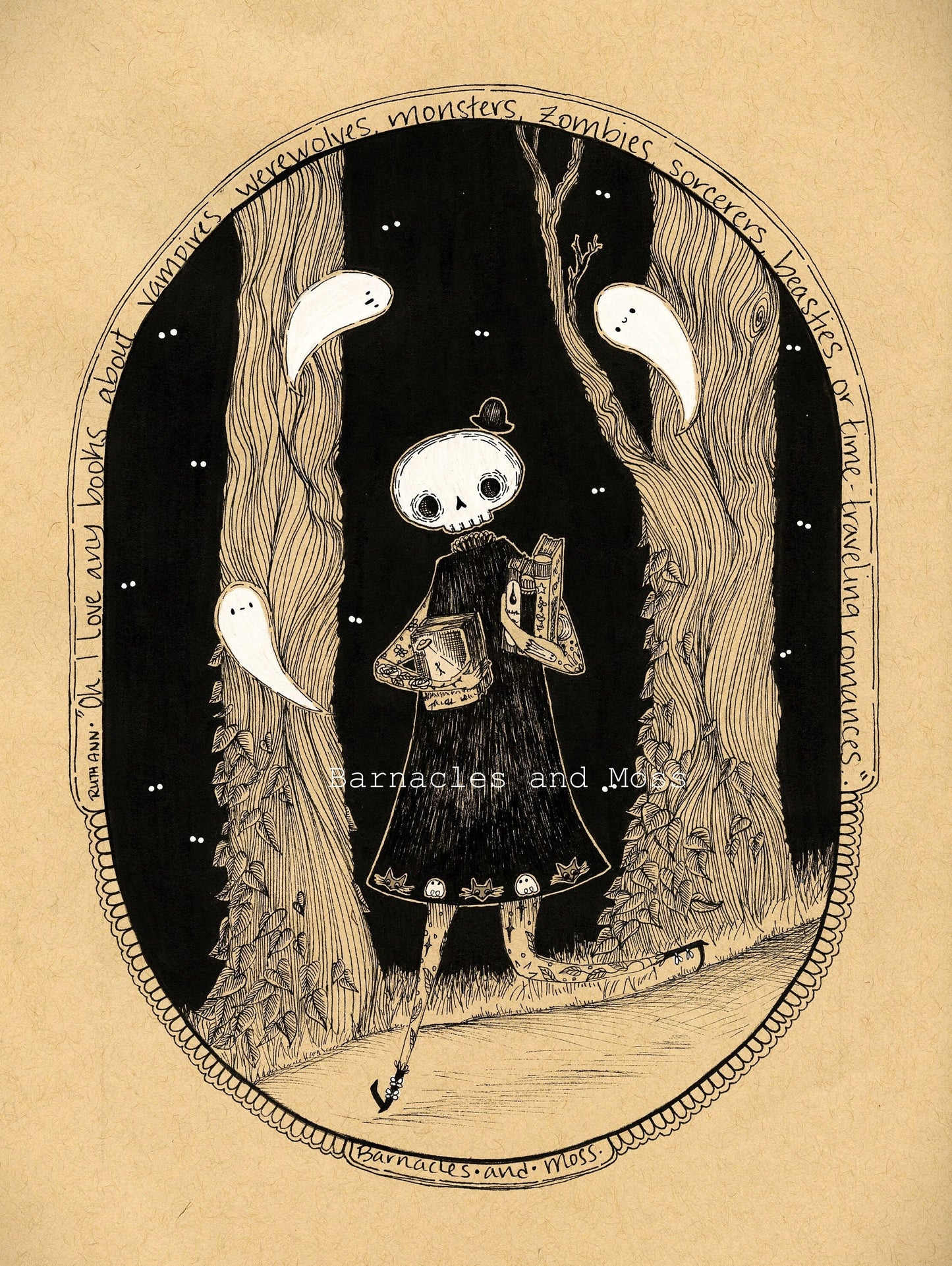 I Love Any Book Fine Art Print