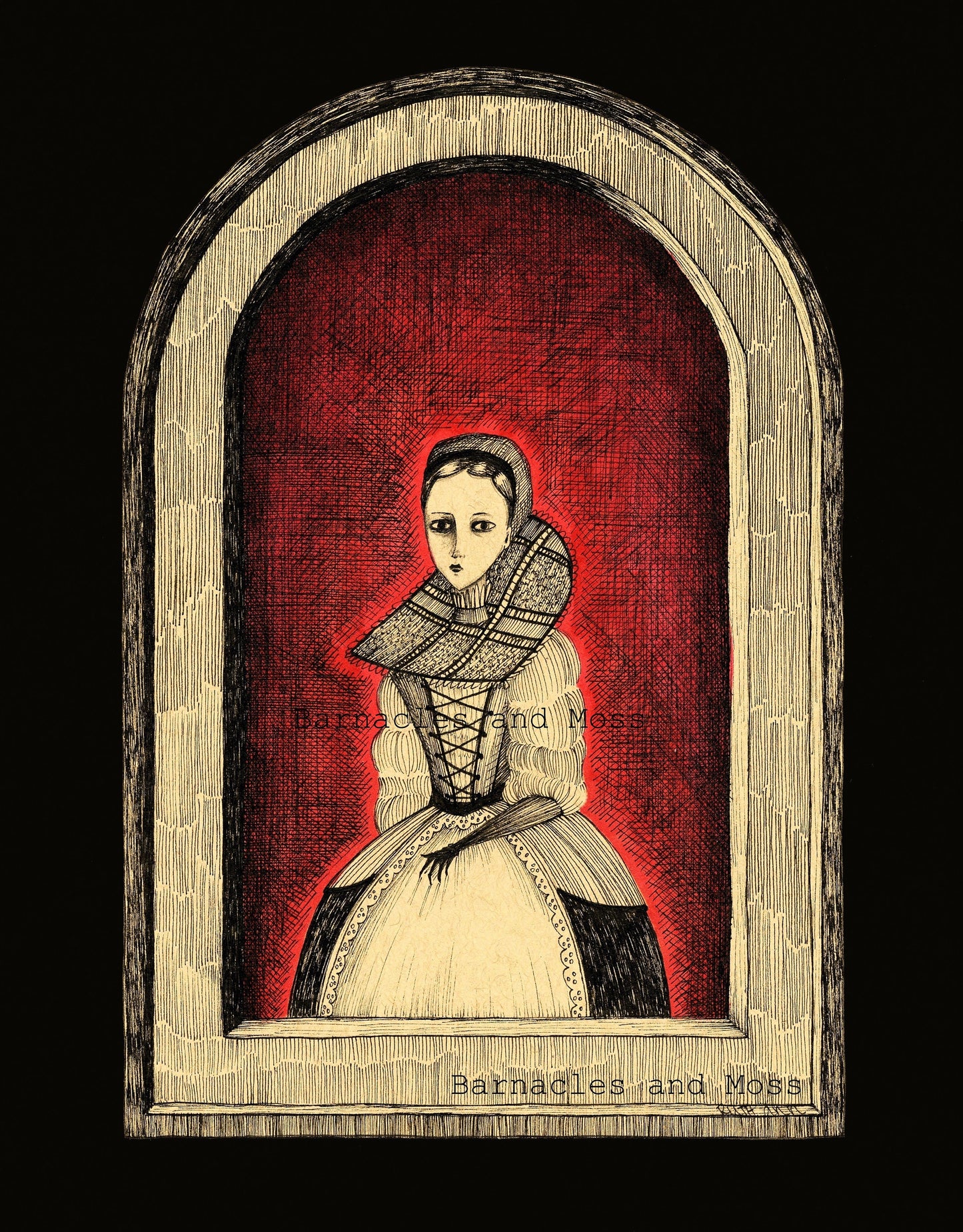 Elizabeth Báthory Fine Art Print