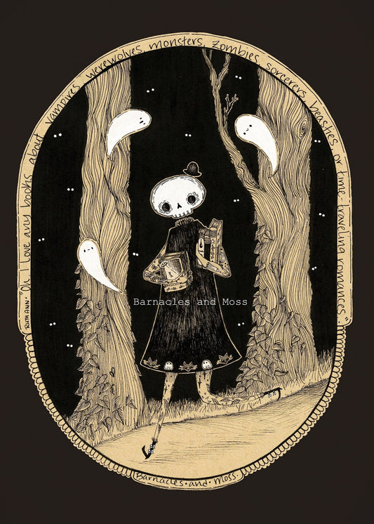 I Love Any Book Fine Art Print