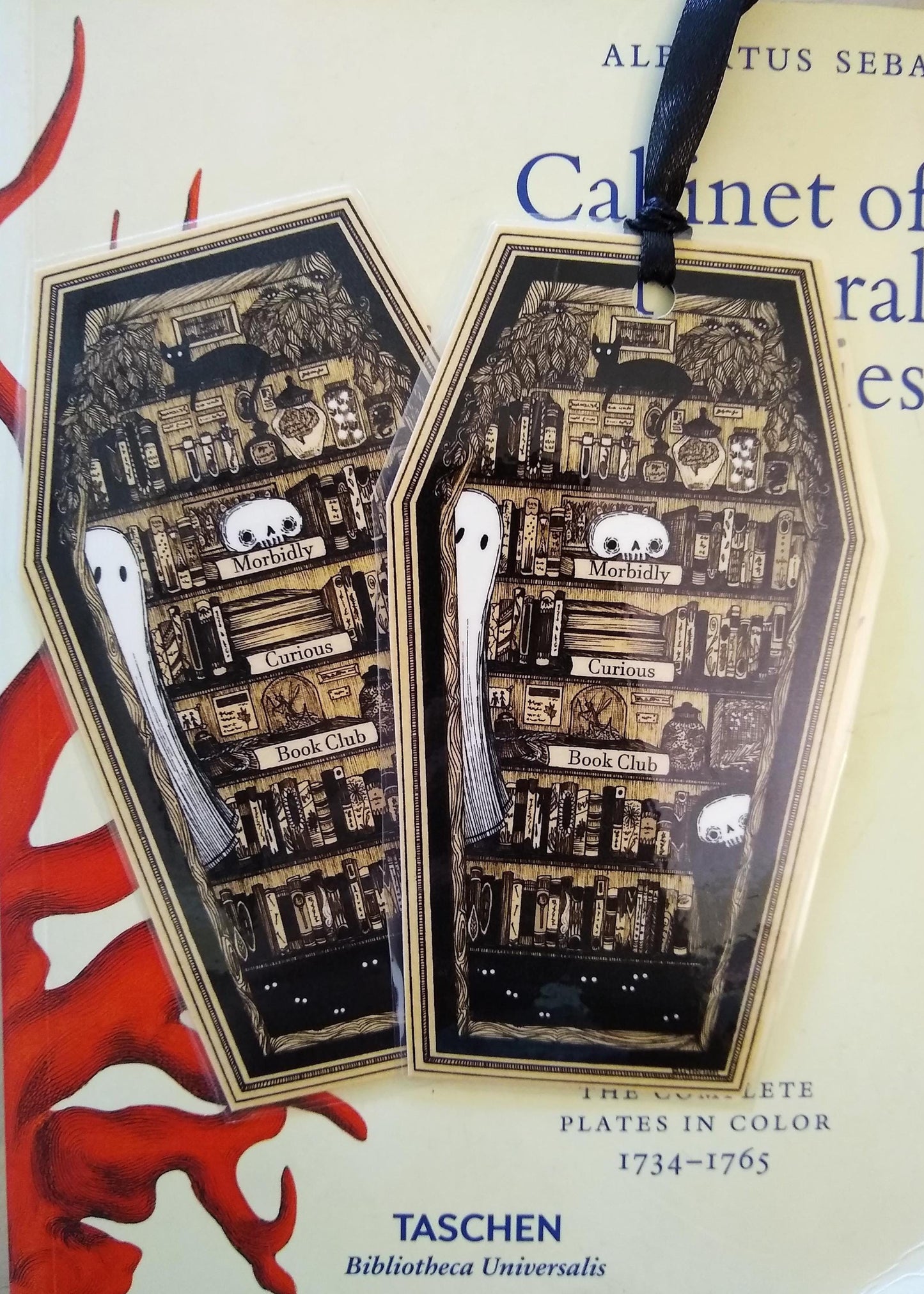 The Morbidly Curious Book Club Bookmark