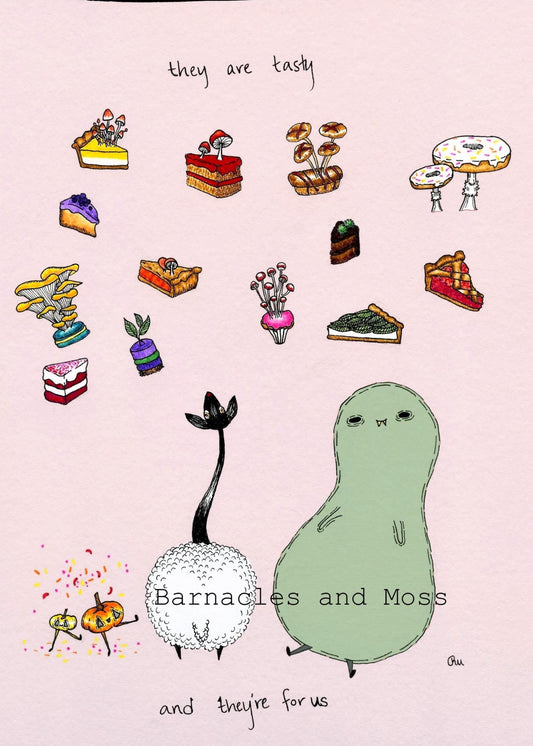 They Are Tasty Fine Art Print