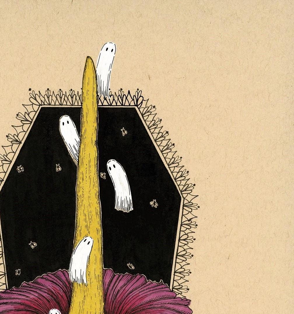 Corpse Flower Fine Art Print