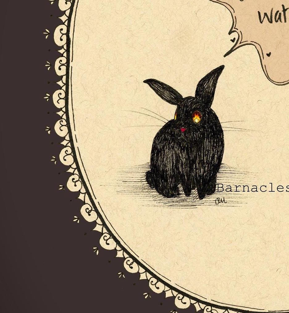 Burn Bunny Fine Art Print
