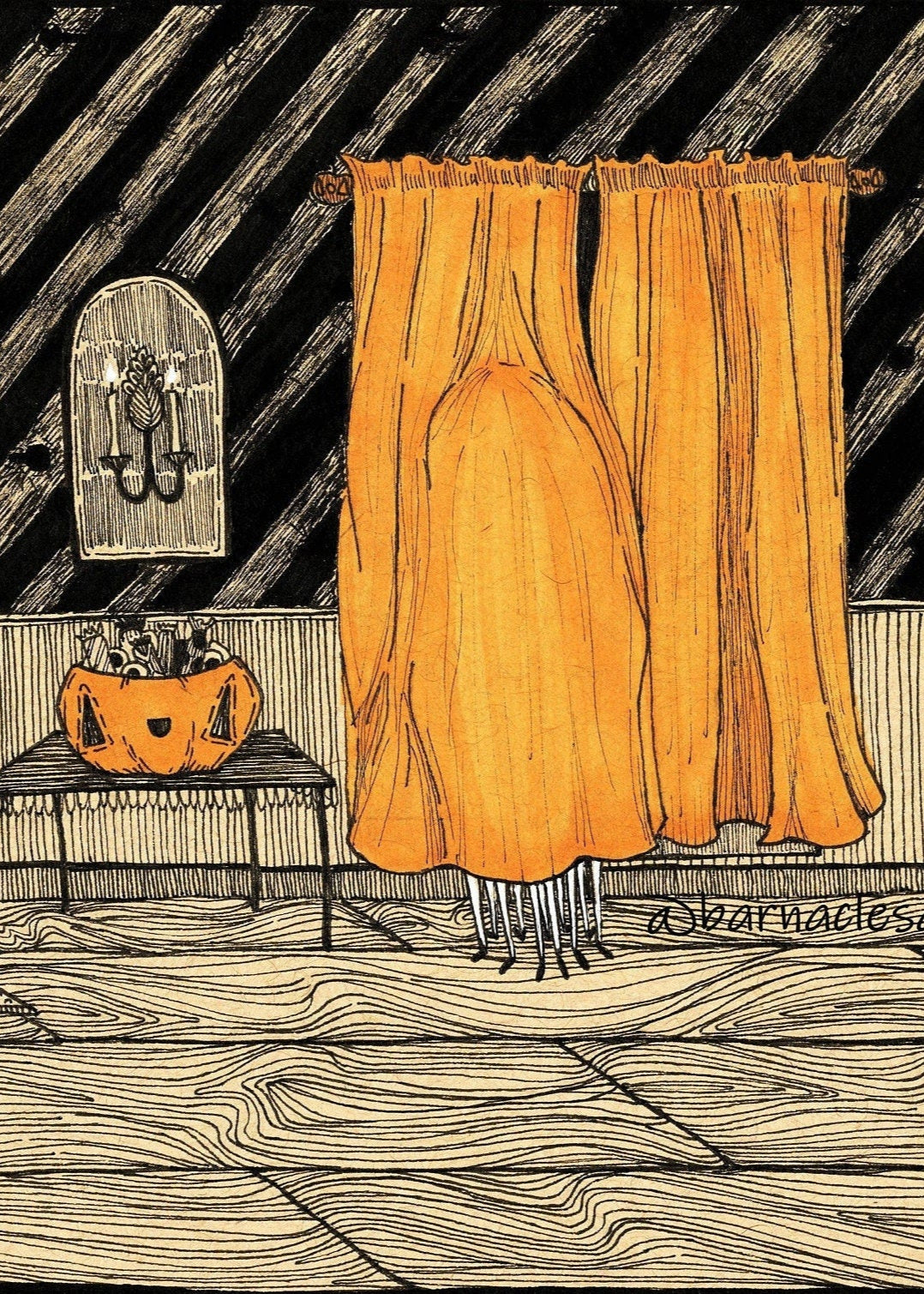 Too Many Feet! Fine Art Print