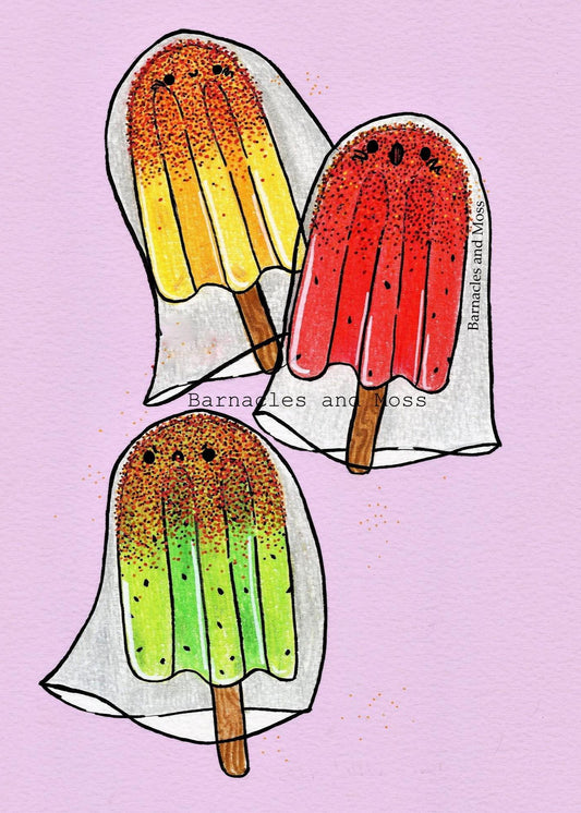 Ghost Paletas Fine Art Print