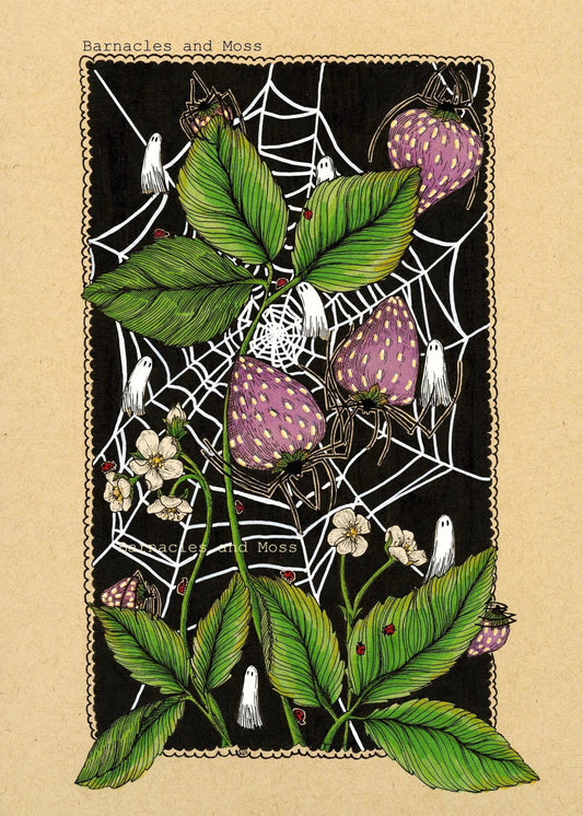 Strawberry Protectors Fine Art Print