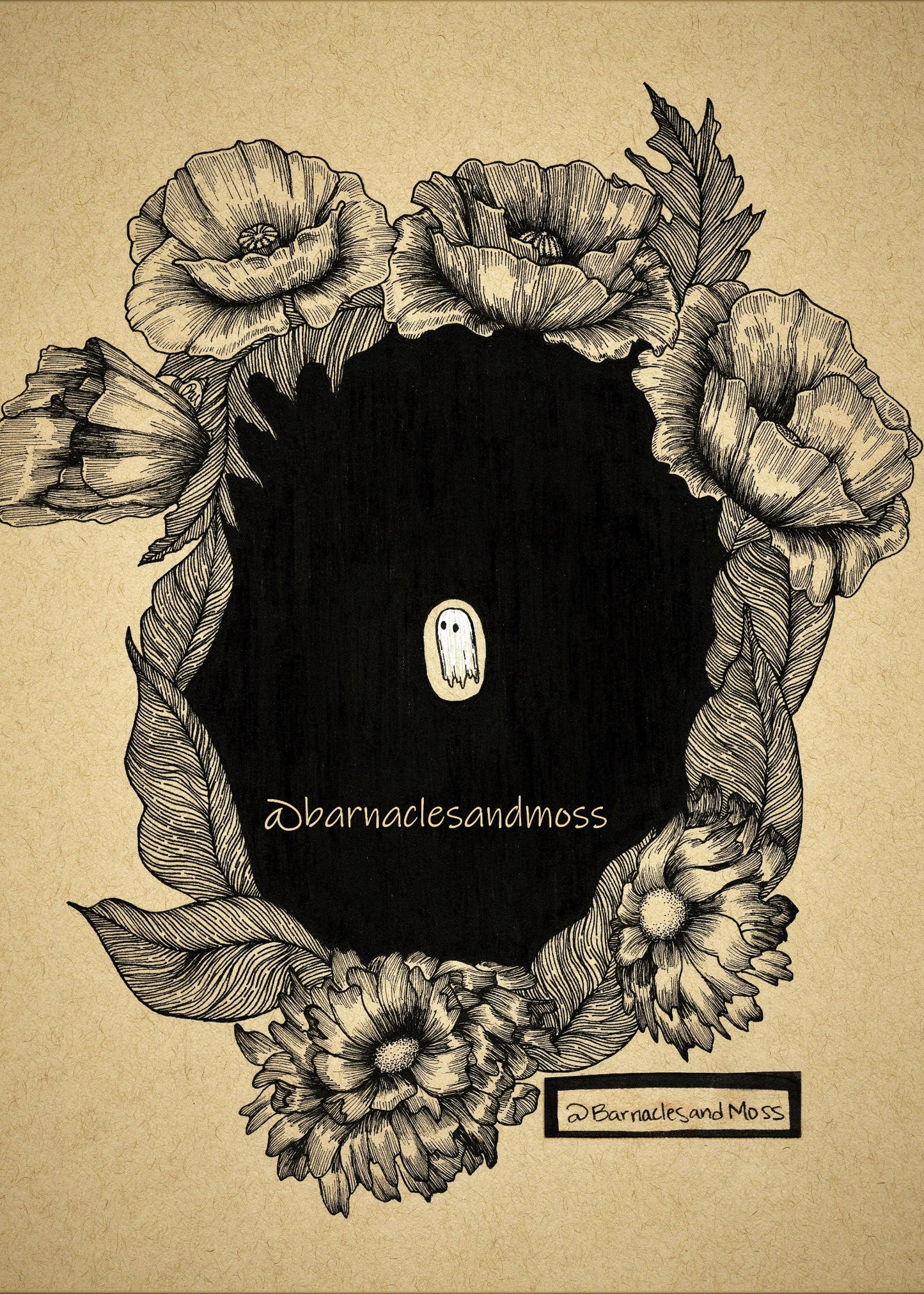 Lonely Ghost Fine Art Print