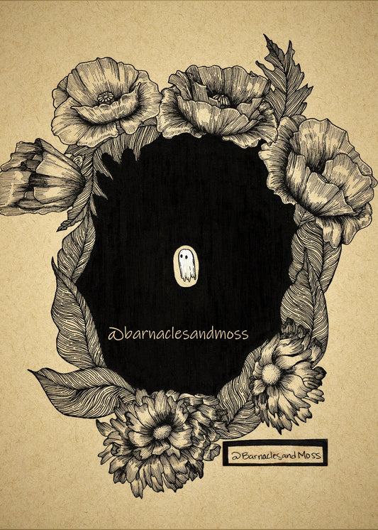 Lonely Ghost Fine Art Print