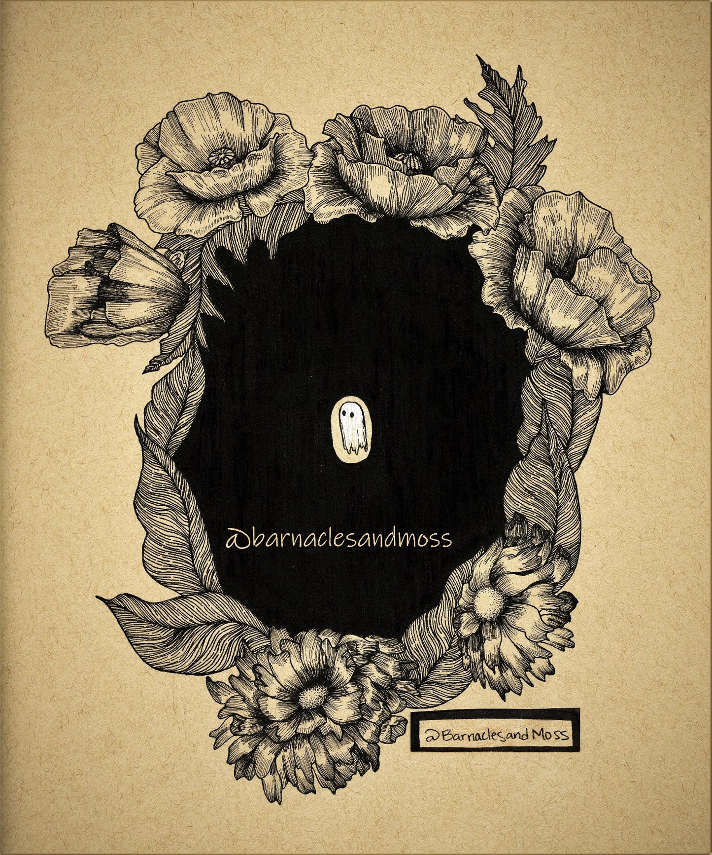 Lonely Ghost Fine Art Print