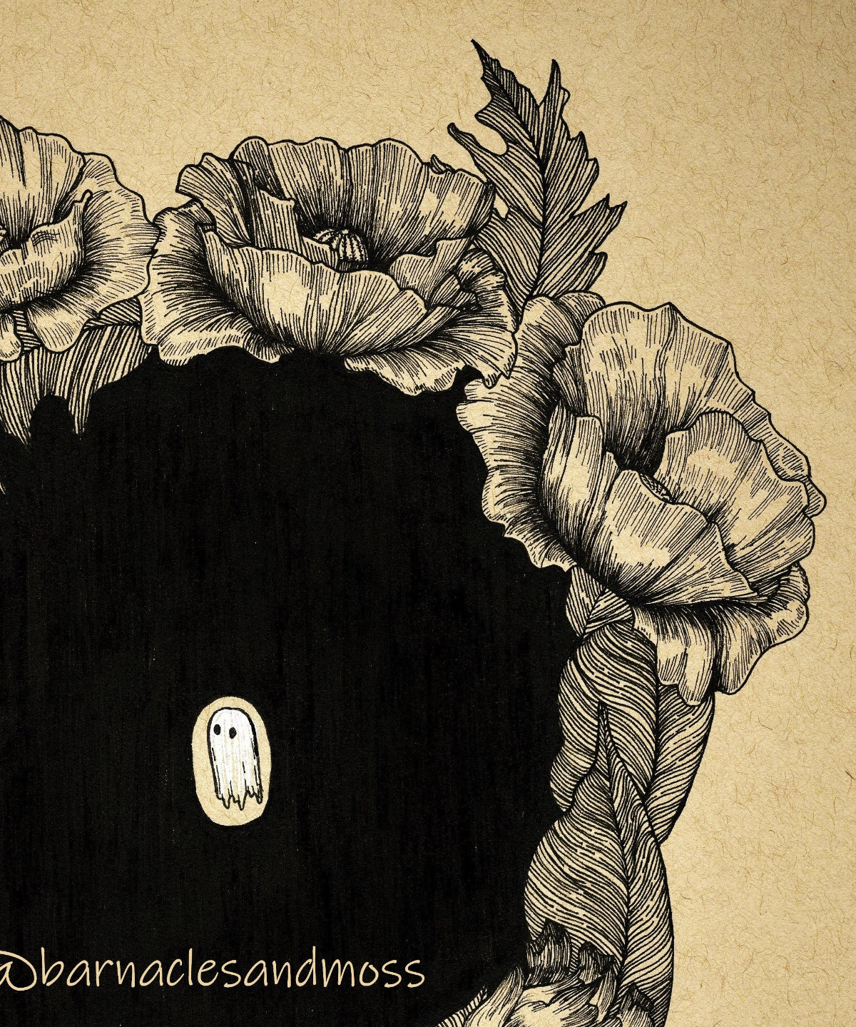 Lonely Ghost Fine Art Print