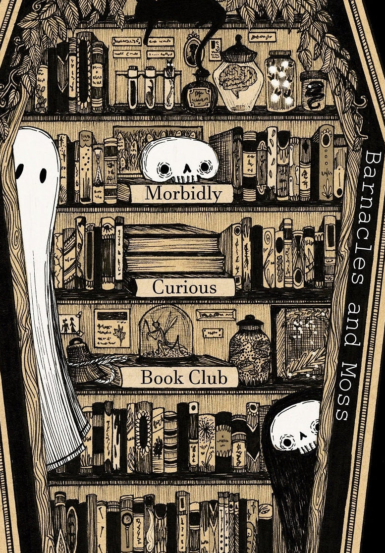 The Morbidly Curious Book Club Fine Art Print