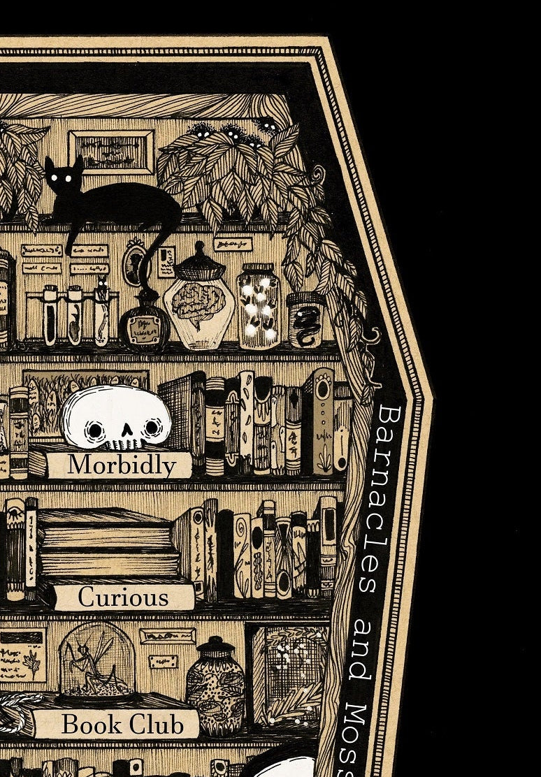 The Morbidly Curious Book Club Fine Art Print