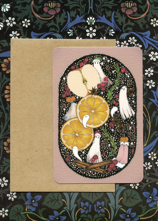 Winter Simmer Pot Cards - Set of 3