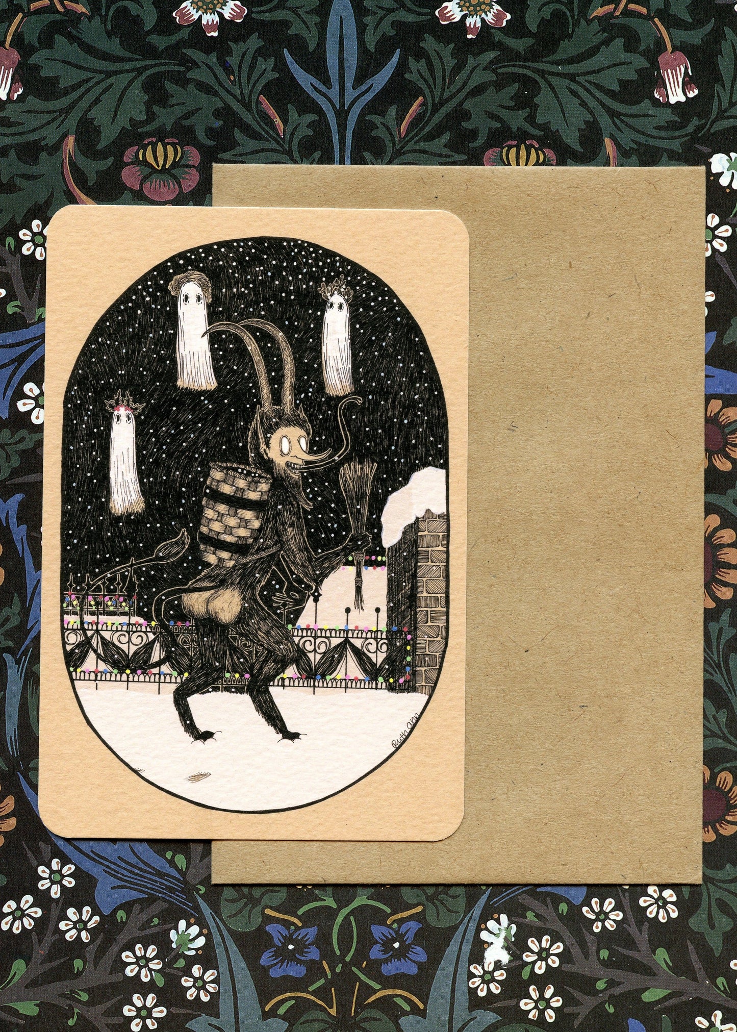 Krampus Booty Cards - Set of 3